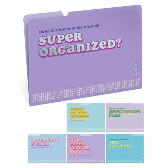 Super Organized File Folders – Knock Knock