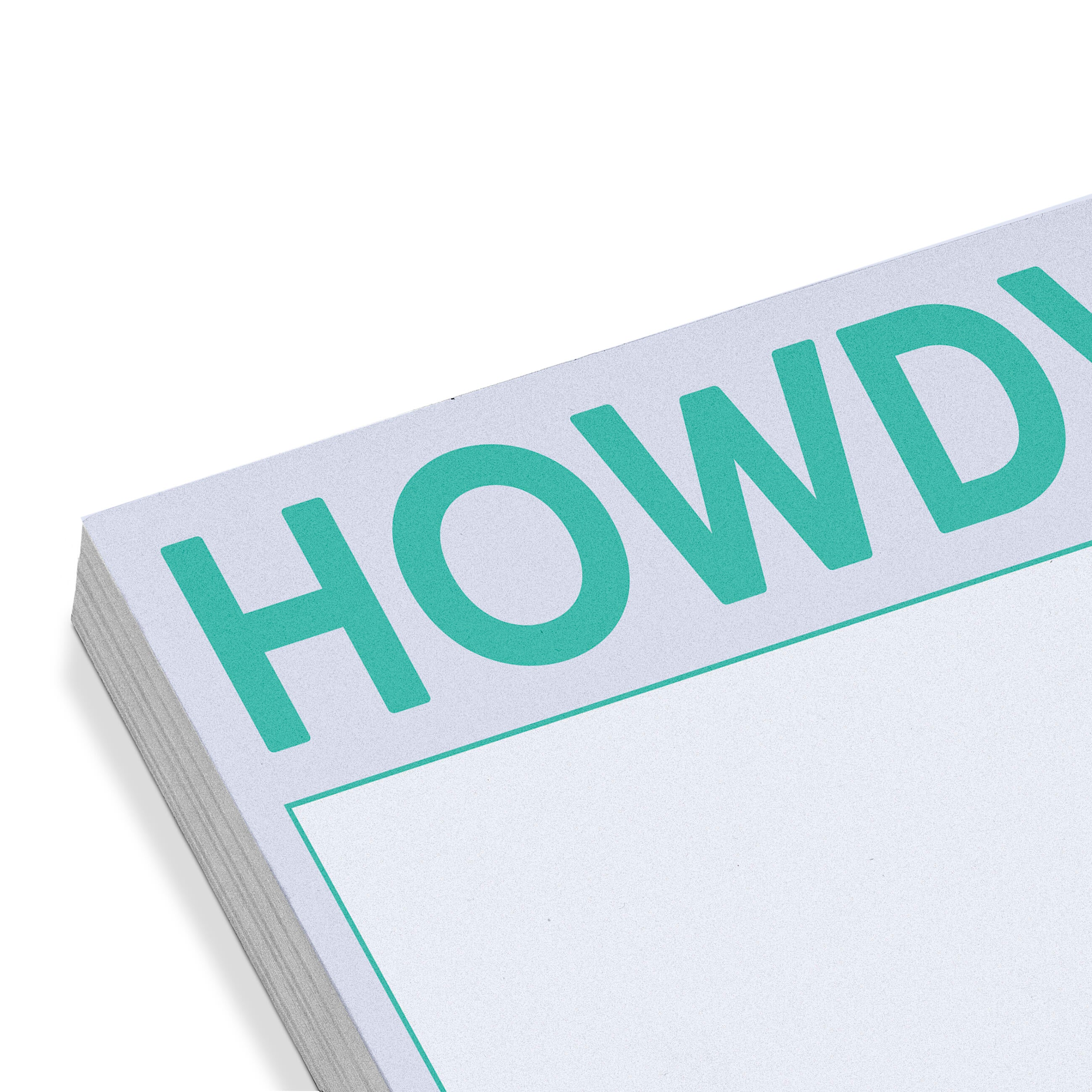 Howdy Note Bad Howdy Sticky Note – Knock Knock