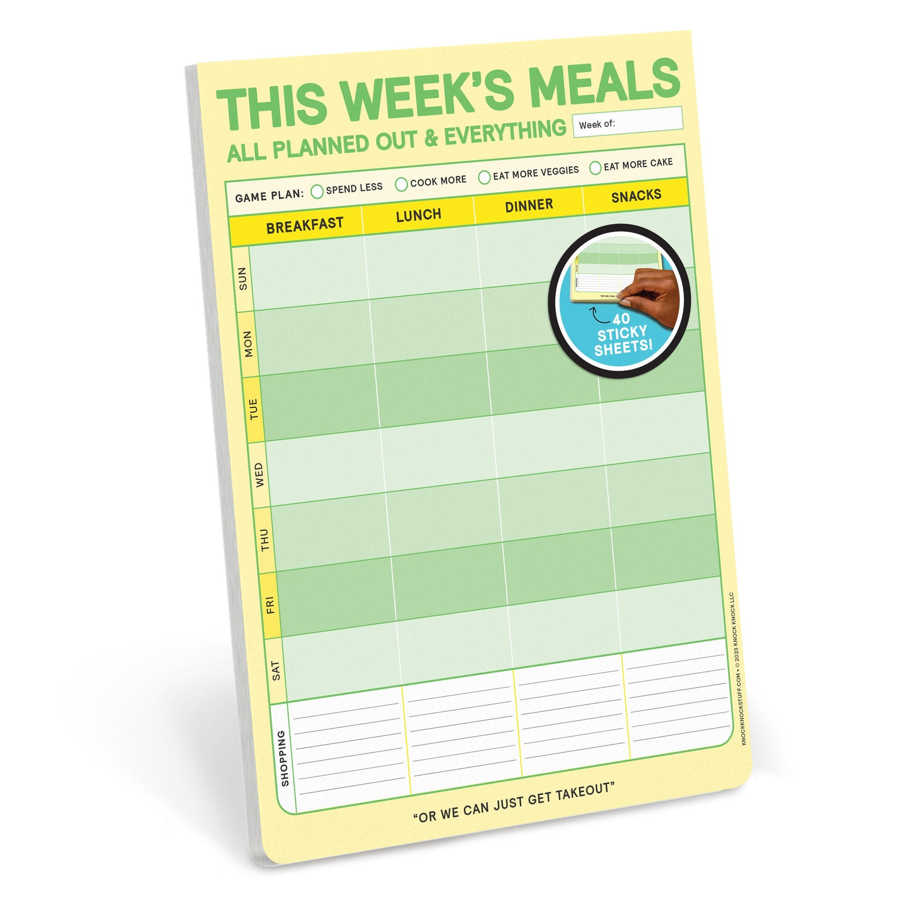 Knock Knock® Notepads - Classic Pads, Nifty Notes & Paper Mousepads