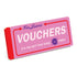 Knock Knock Vouchers for Lovers Bound Paper Card IOU Coupons - Knock Knock Stuff SKU 12011