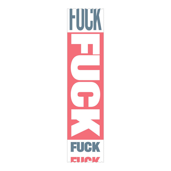 Knock Knock F*ck Sticky Roll Sign - Knock Knock Stuff SKU 