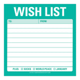 Knock Knock Wish List Sticky Notes - Knock Knock Stuff SKU 