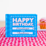 Knock Knock Happy Birthday Fill in the Love® Book - Knock Knock Stuff SKU 