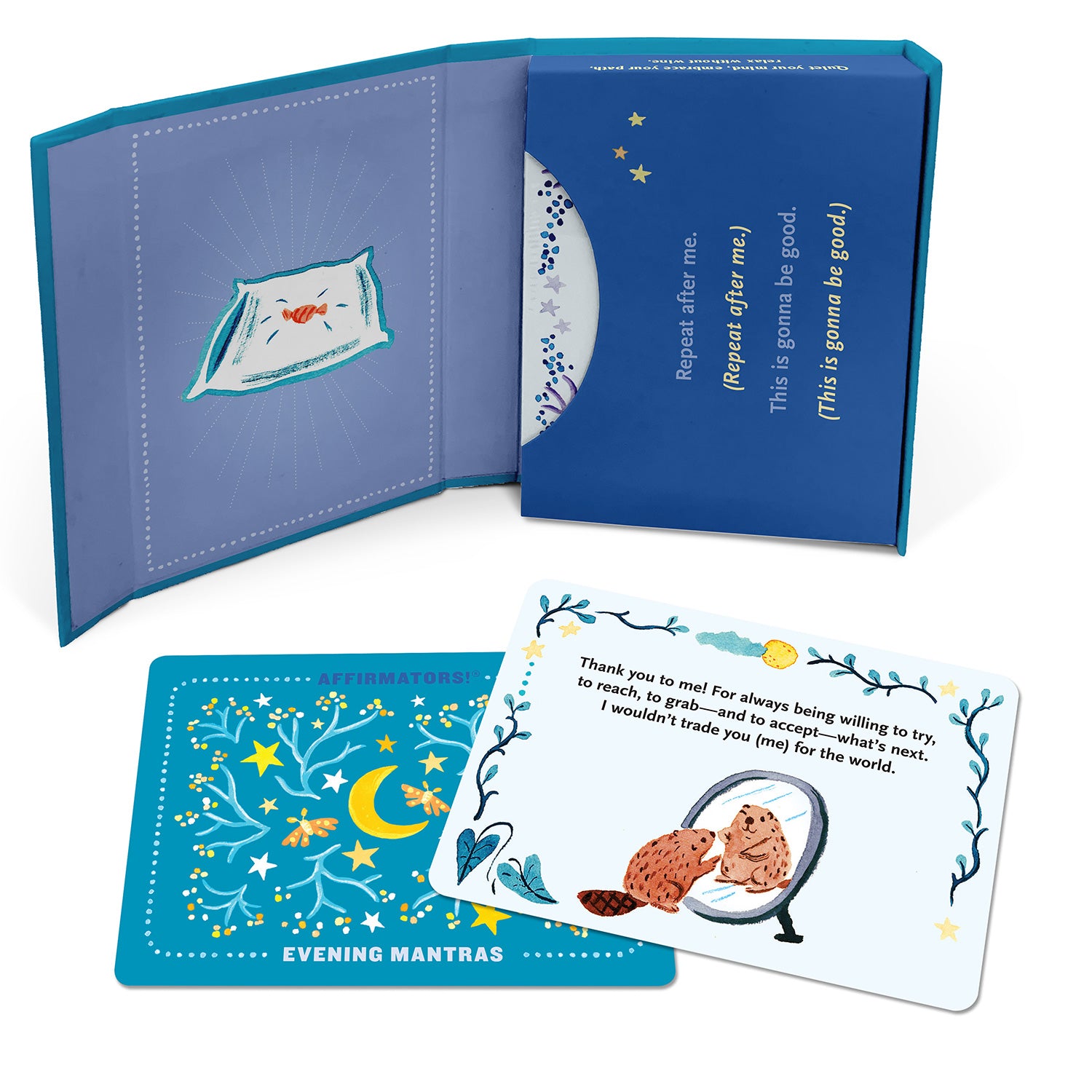 Affirmators!® Mantras Evening – Night Affirmation Cards Deck