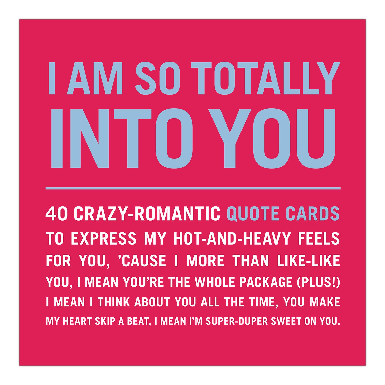 Knock Knock I Am So Totally Into You Cards Inner-Truth® Deck - Knock Knock Stuff SKU 