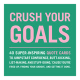 Knock Knock Crush Your Goals Cards Inner-Truth® Deck - Knock Knock Stuff SKU 