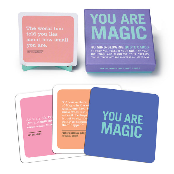 Knock Knock You Are Magic Cards Inner-Truth® Deck Affirmation Cards for Women - Knock Knock Stuff SKU 10201