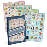 Work-From-Home Bingo Set, 12 Reusable Cards