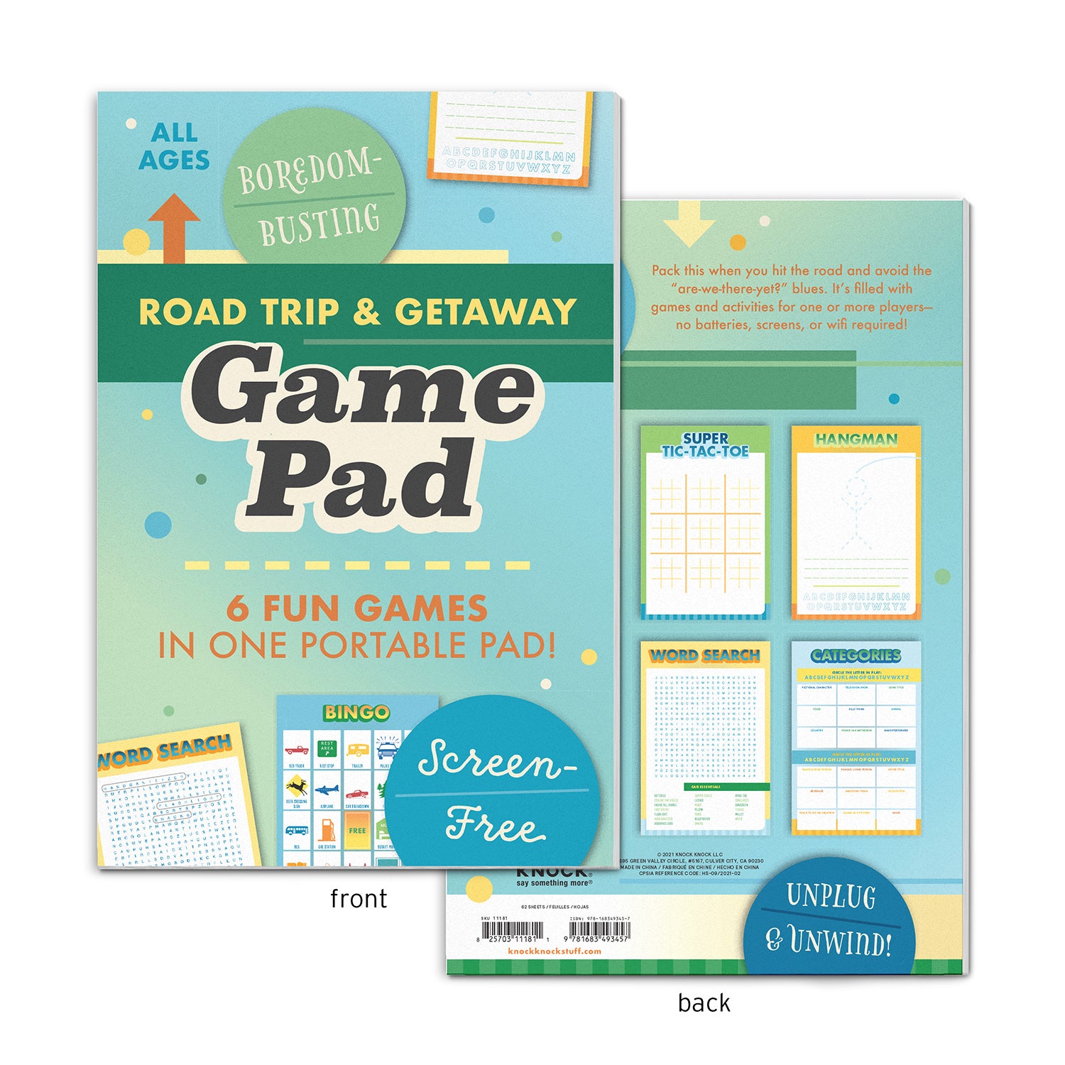 Road Trip & Getaway Game Pad