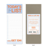 Today’s List Make-a-List Pad