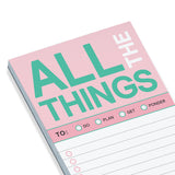 All The Things Make-a-List Pad