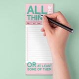 All The Things Make-a-List Pad