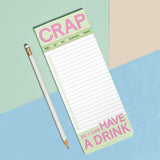 Crap Make-a-List Pad