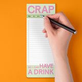 Crap Make-a-List Pad