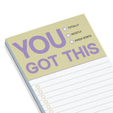 You Got This Make-a-List Pad