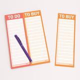 To Do / To Buy Perforated Pad