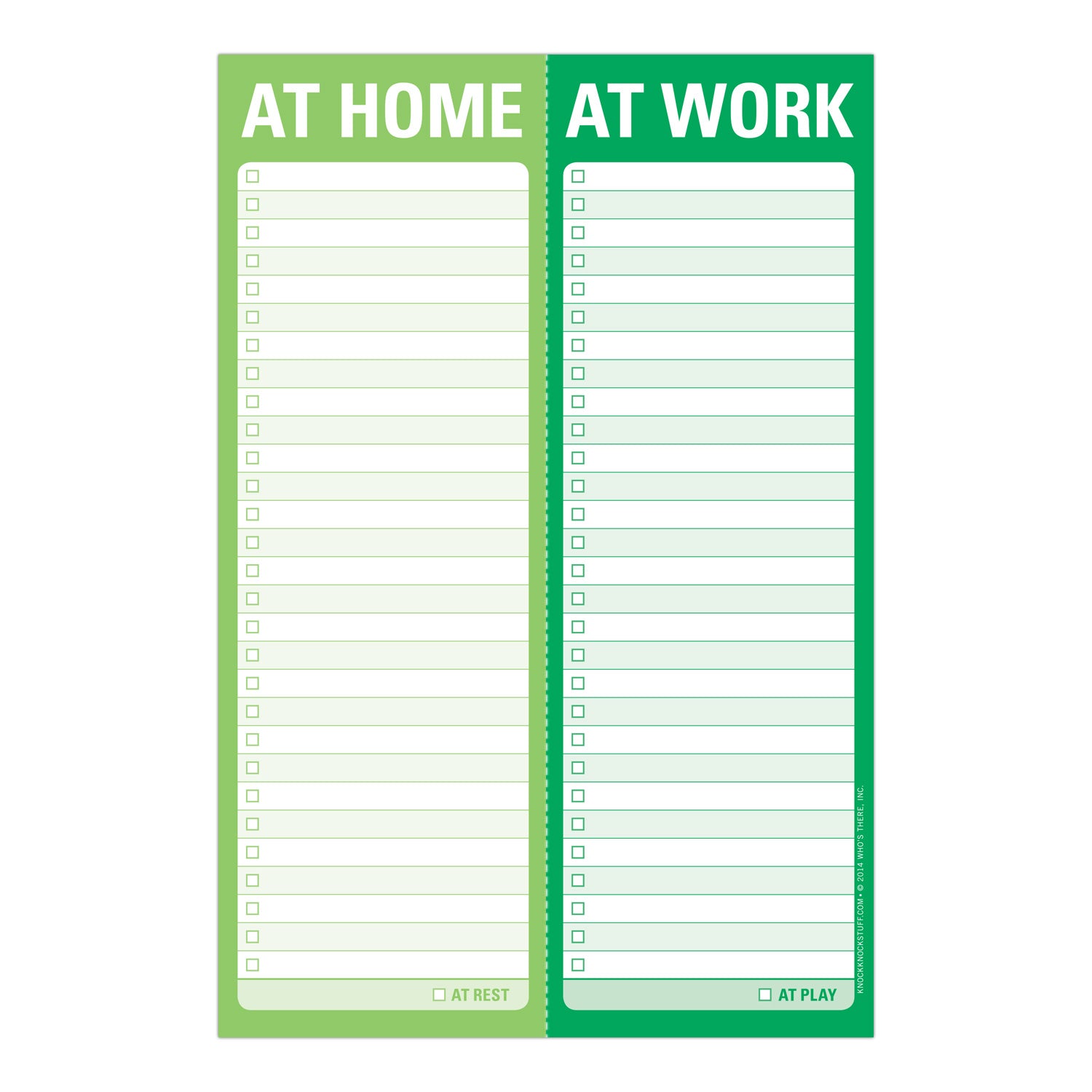 At Home / At Work Perforated Pad