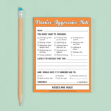 Passive-Aggressive Nifty Note Pad