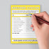 Awesome Citation Nifty Note Pad (Yellow)