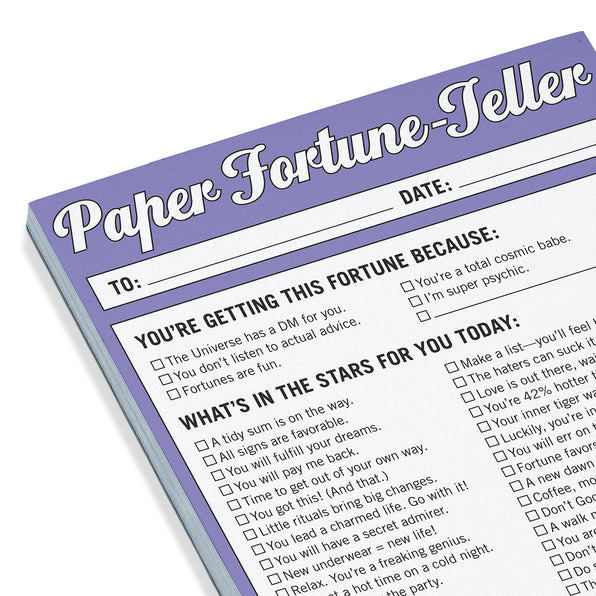 Paper Fortune-Teller Nifty Note Pad
