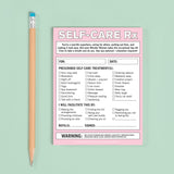 Self-Care RX Nifty Note Pad