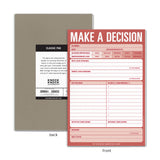 Make a Decision Pad (Red) by Knock Knock, SKU 12217