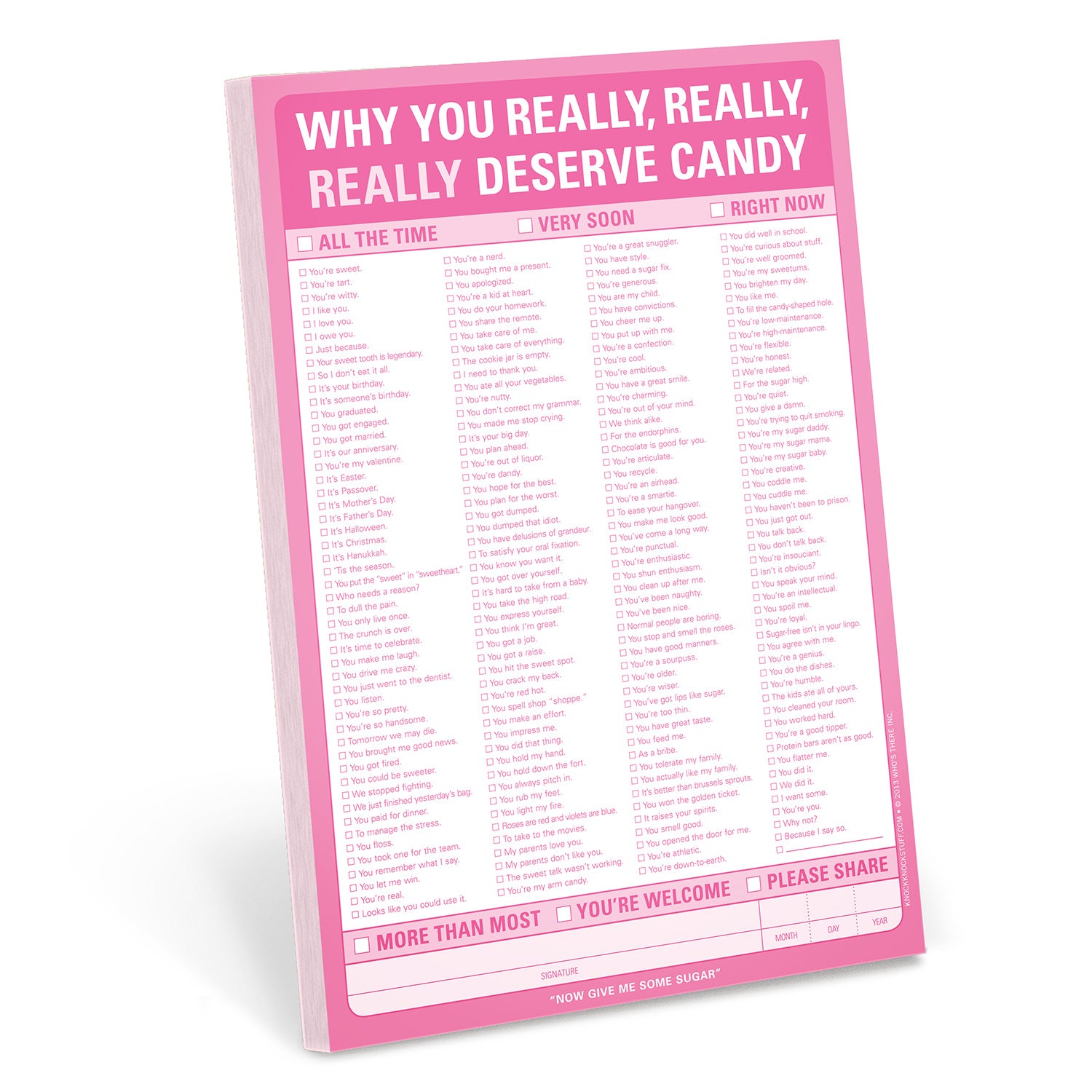 Why You Really, Really, Really Deserve Candy Pad