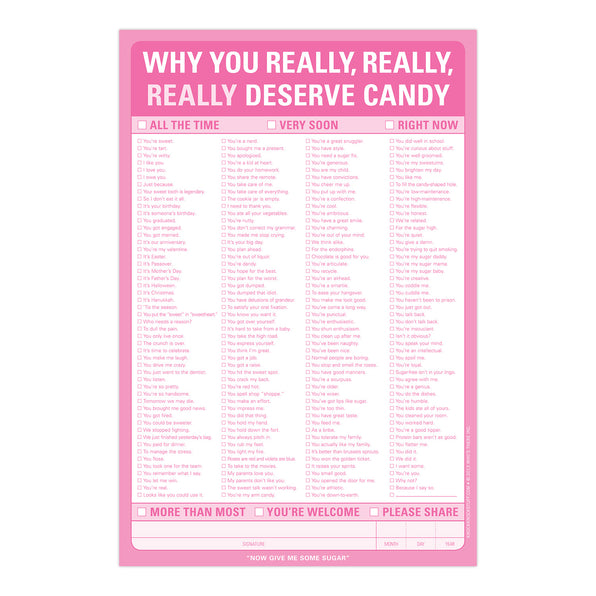 Why You Really, Really, Really Deserve Candy Pad