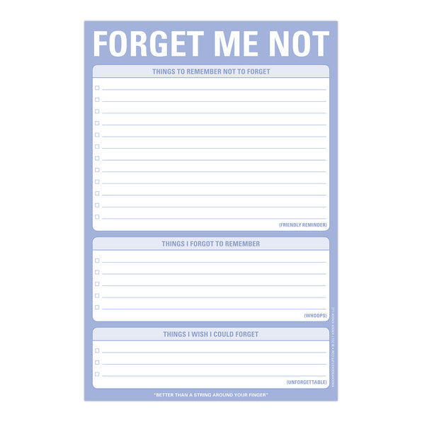 Forget Me Not Pad