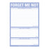 Forget Me Not Pad