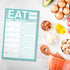 What to Eat Pad with Magnet (Mint Green) by Knock Knock, SKU: 12284