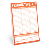 Knock Knock Productive AF! Pad Paper Notepad - Knock Knock Stuff SKU 12288