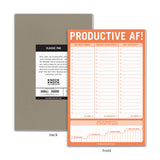 Knock Knock Productive AF! Pad Paper Notepad - Knock Knock Stuff SKU 12288