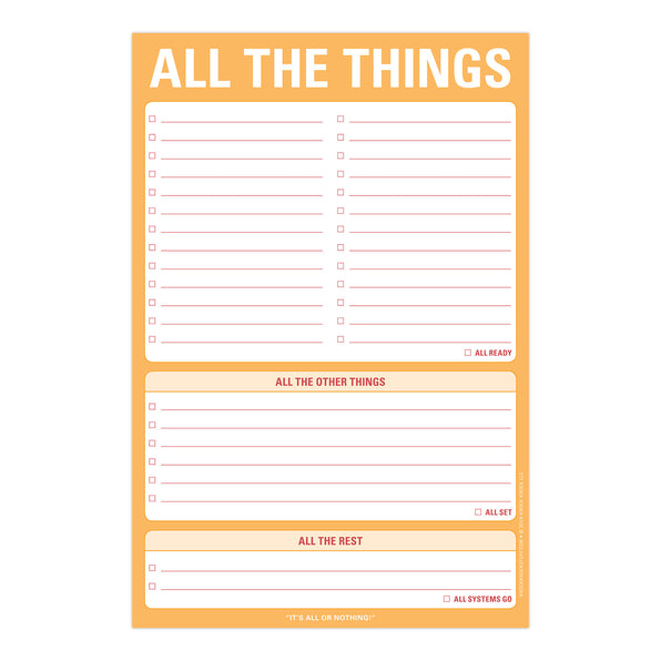 All The Things Pad