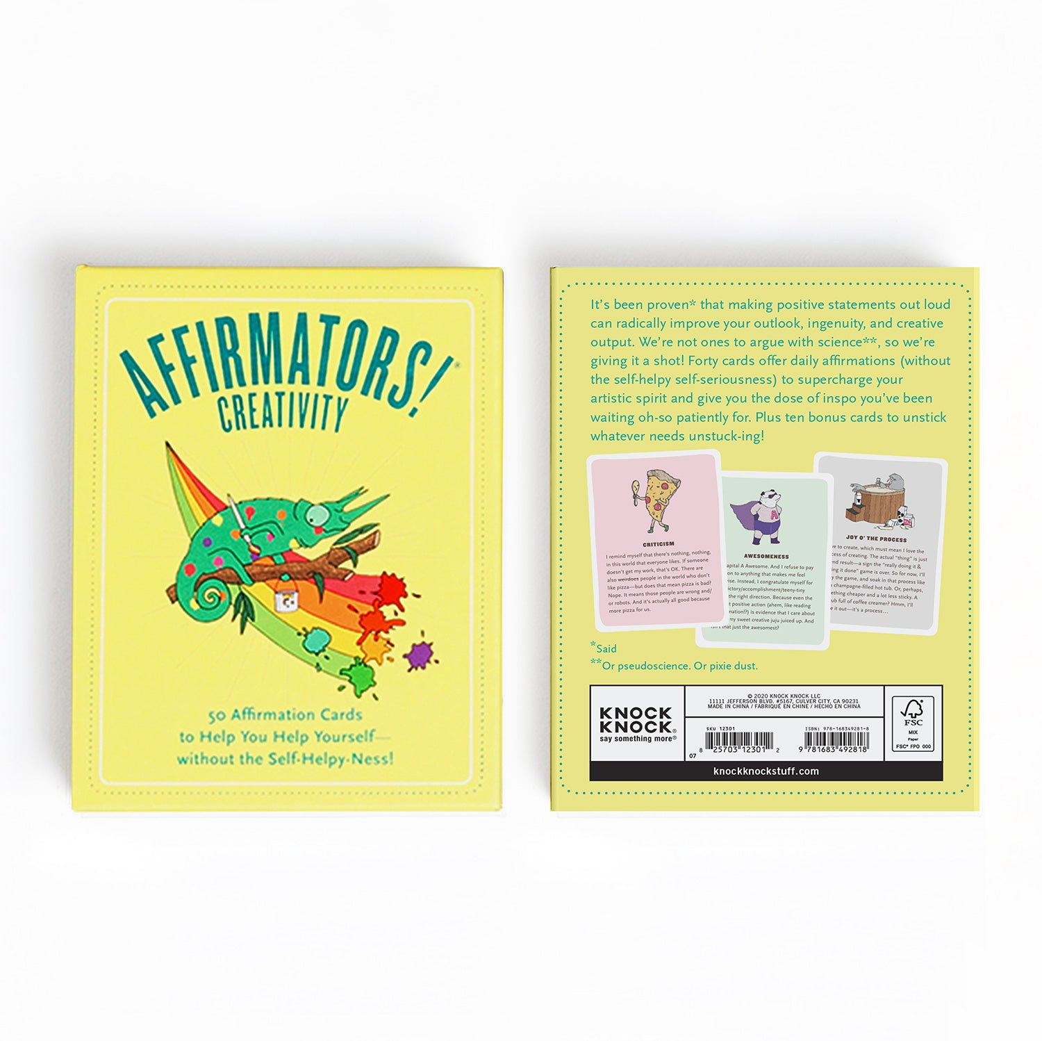 Affirmators!® Creativity: 50 Affirmation Cards Deck