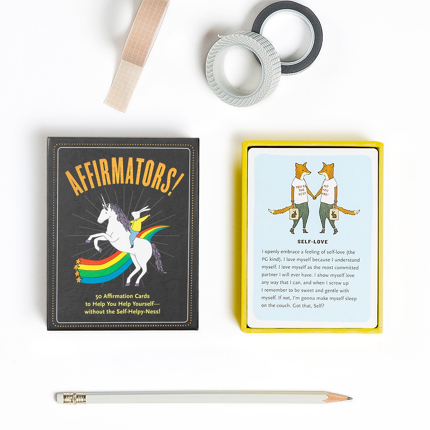 Affirmators!® 50 Affirmation Cards Deck