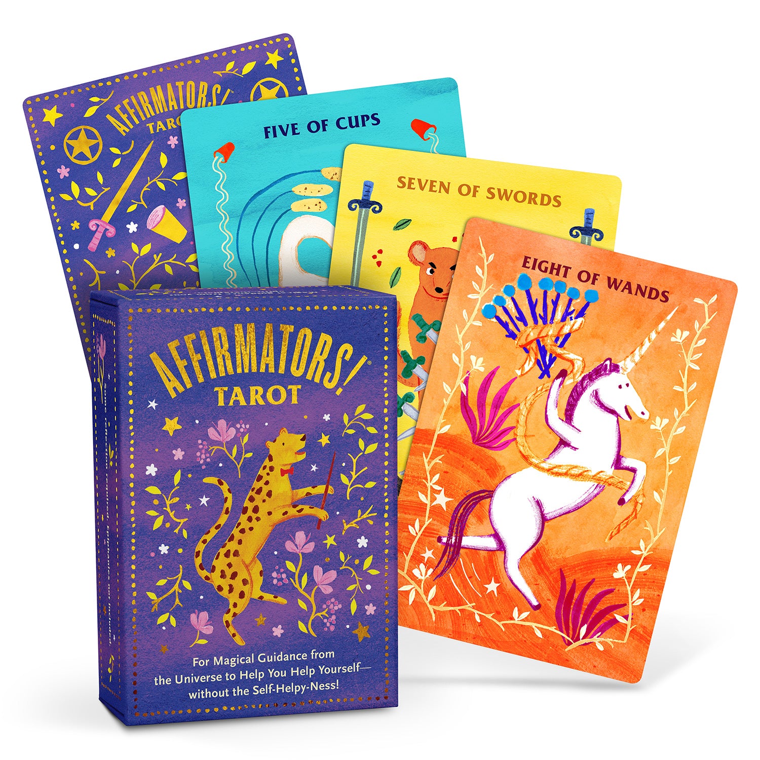 Knock Knock Affirmators!® Tarot Deck Tarot Cards by Suzi Barrett - Knock Knock Stuff SKU 12324