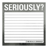 Knock Knock Seriously Metallic Sticky Notes - Knock Knock Stuff SKU 