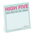 Knock Knock High Five Sticky Notes (Pastel Version) Adhesive Paper Notepad - Knock Knock Stuff SKU 12592