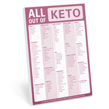 All Out Of® Pad with Magnet (Keto)