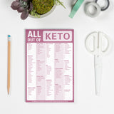 Knock Knock All Out Of® Pad with Magnet (Keto) - Knock Knock Stuff SKU 