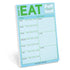 What to Eat Pad with Magnet (Pastel Version) by Knock Knock, SKU: 12621
