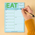 What to Eat Pad with Magnet (Pastel Version) by Knock Knock, SKU: 12621