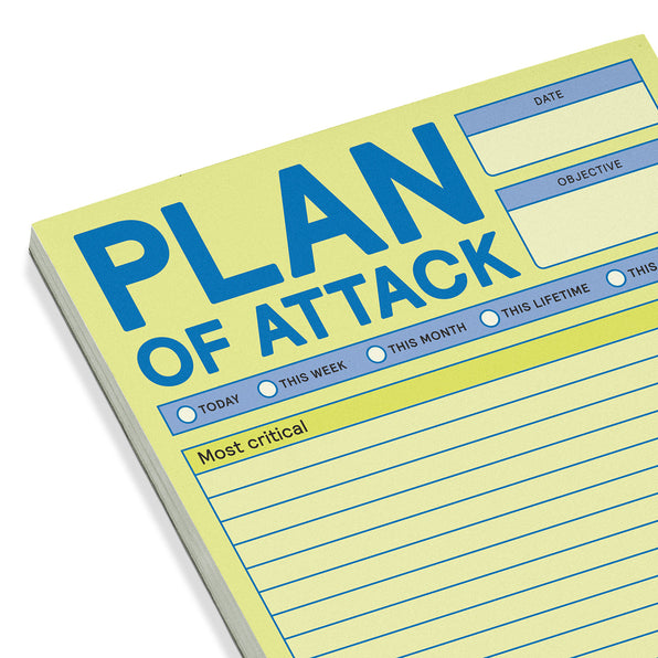 Plan of Attack Pad by Knock Knock, SKU: 12624