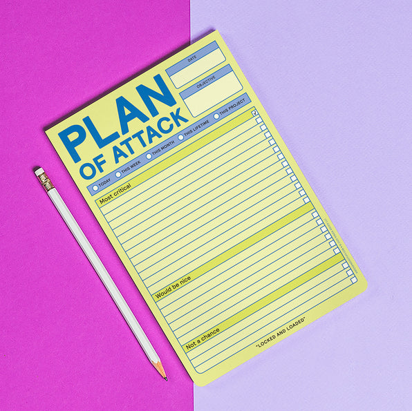 Knock Knock Classic Desk Planner Pad — Write Impressions