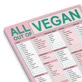 All Out Of® Pad with Magnet (Vegan) by Knock Knock, SKU: 12626