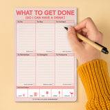 What to Get Done So I Can Have a Drink Pad (Pastel Version) by Knock Knock, SKU: 12630