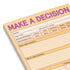 Make a Decision Pad by Knock Knock, SKU 12635