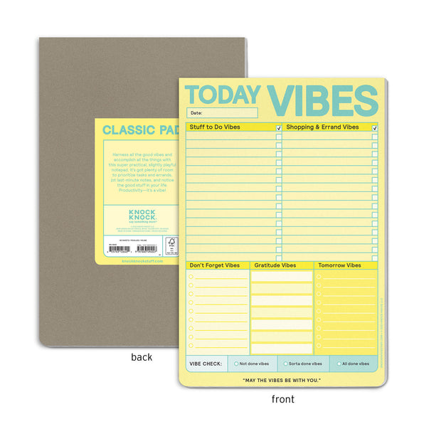 Today Vibes Pad (Pastel Version)