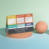 Tell It Like It Is Sticky Notes Set / Packet